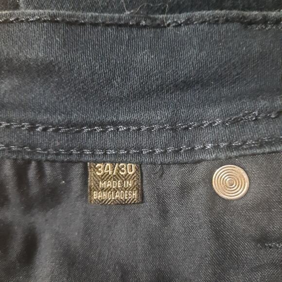 Jachs New York Mens Blue Straight Fit Jeans Size 34-30 - Picture 7 of 10